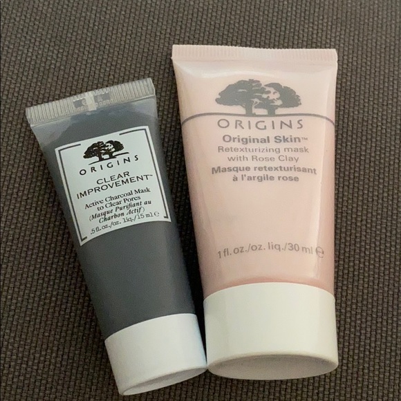 Origins mask rose clay face mask set of 2 - Picture 1 of 3